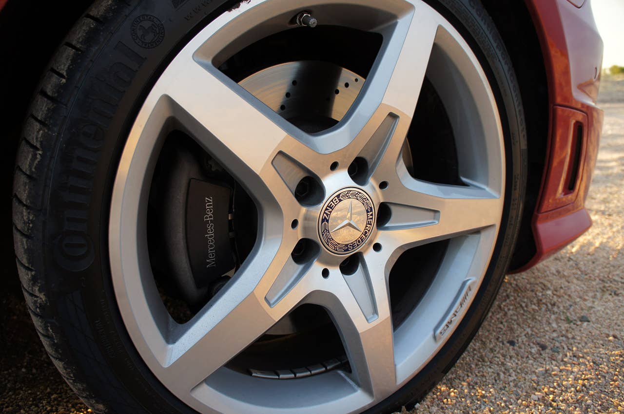 2012 Mercedes-Benz SLK350 wheel