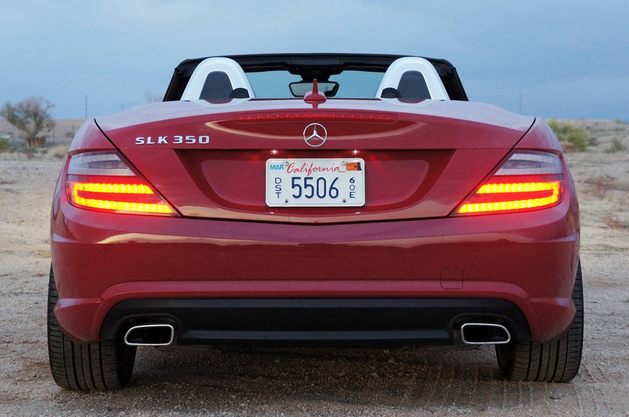 2012 Mercedes-Benz SLK350 front view