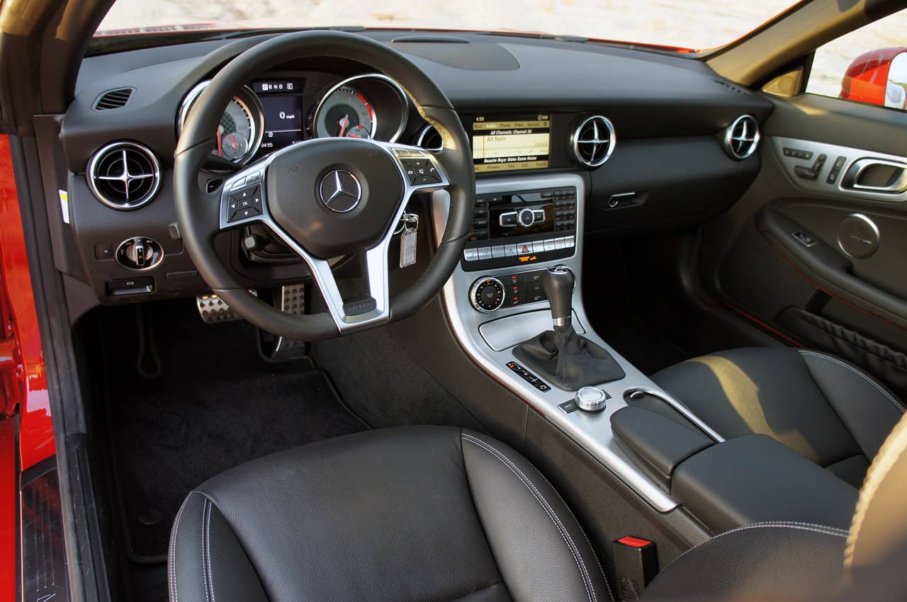 2012 Mercedes-Benz SLK350 interior