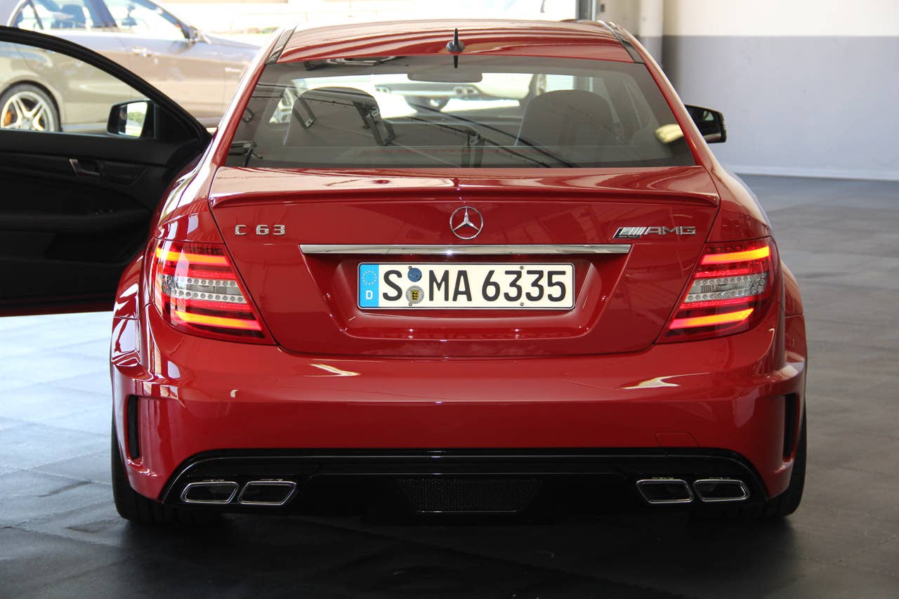 2012 Mercedes-Benz C63 AMG Coupe Black Series