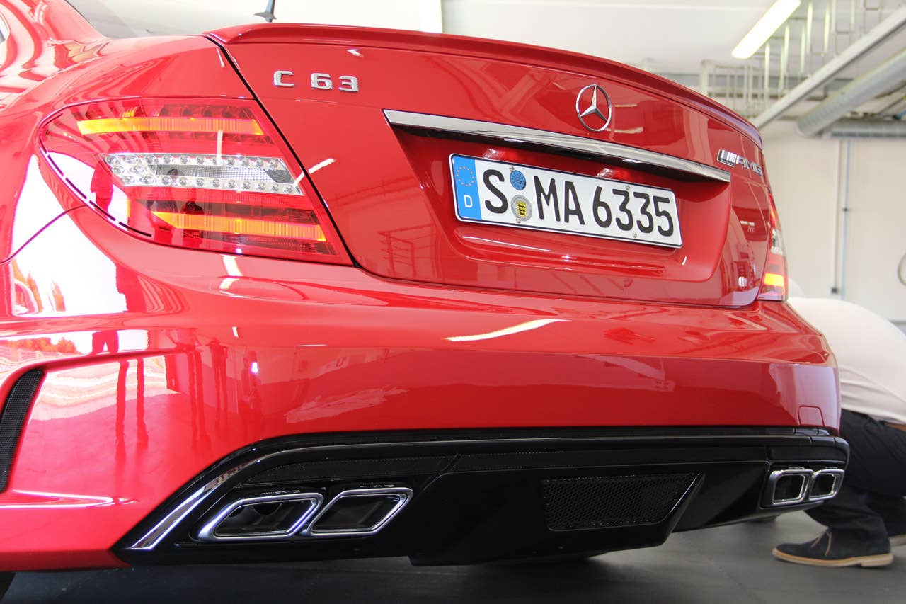 2012 Mercedes-Benz C63 AMG Coupe Black Series