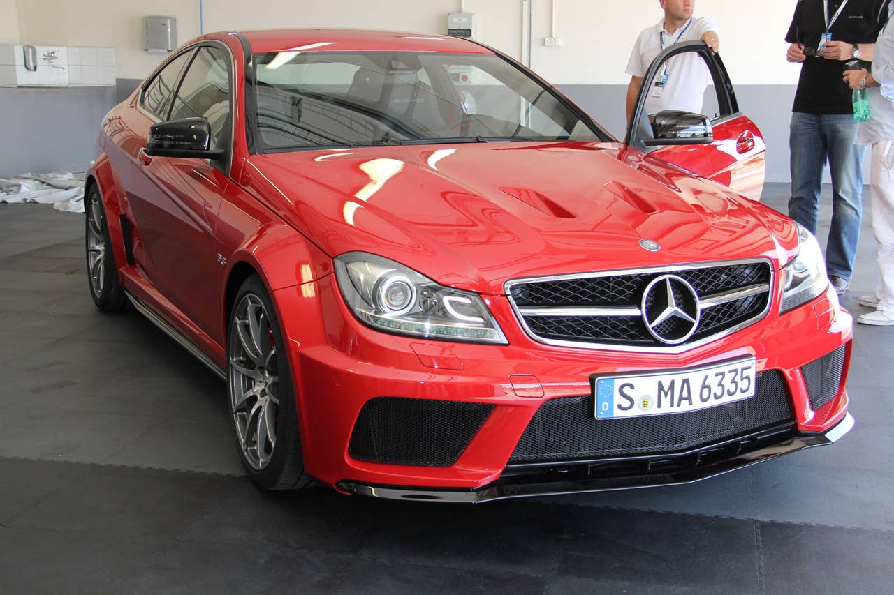 2012 Mercedes-Benz C63 AMG Coupe Black Series