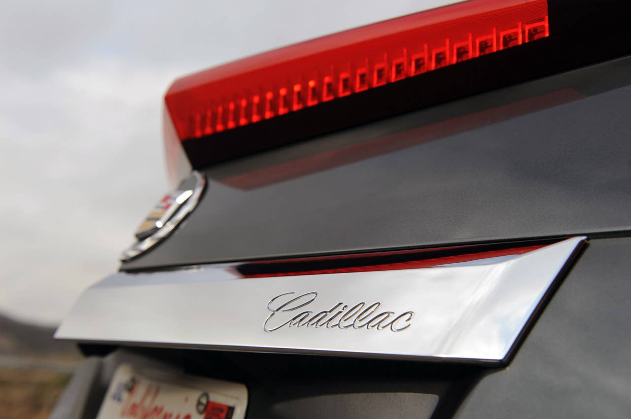 2011 Cadillac CTS-V Coupe exterior trim