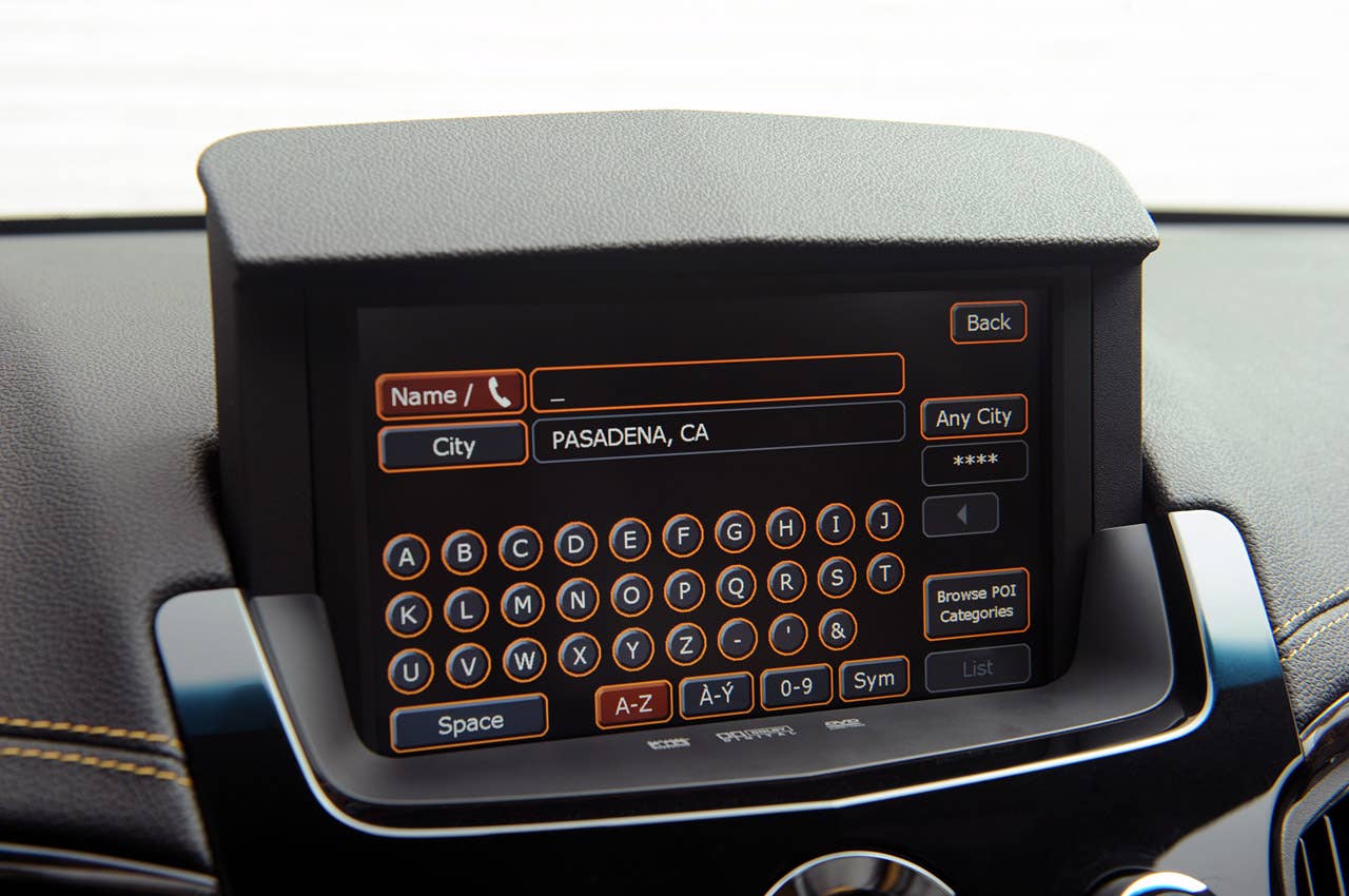 2011 Cadillac CTS-V Coupe navigation system
