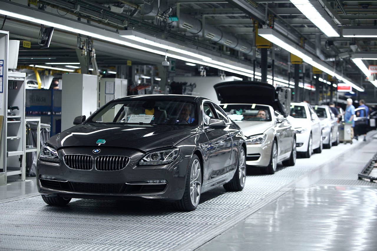 Production BMW 6 Series Coupe, BMW Plant Dingolfing (03/20011).
