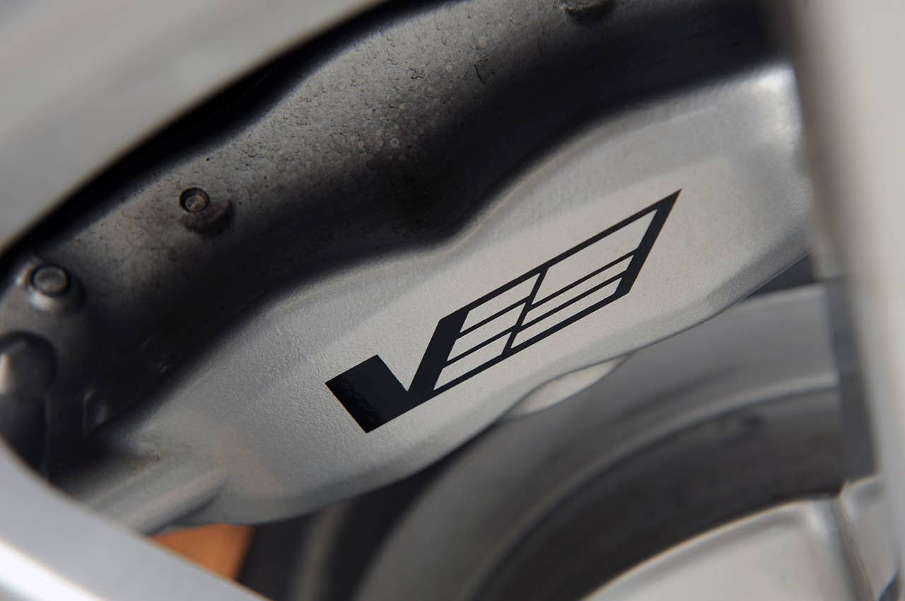 2011 Cadillac CTS-V Coupe brake detail