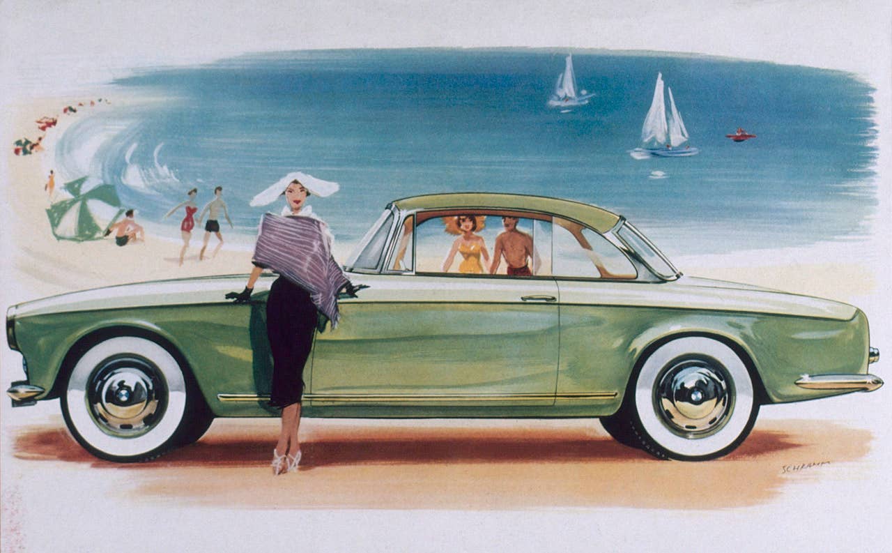 Drawing BMW 503 Coup (03/2011).