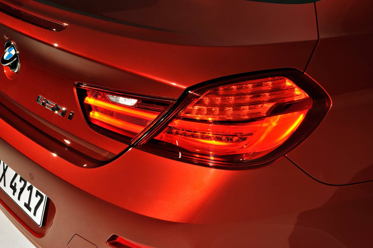 The new BMW 6 Series Coupe - Exterior, rear-view camera (03/2011).