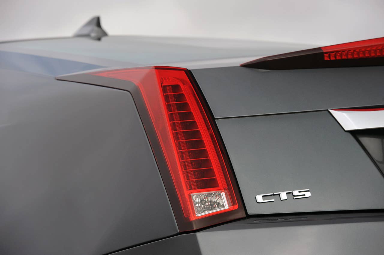 2011 Cadillac CTS-V Coupe taillight