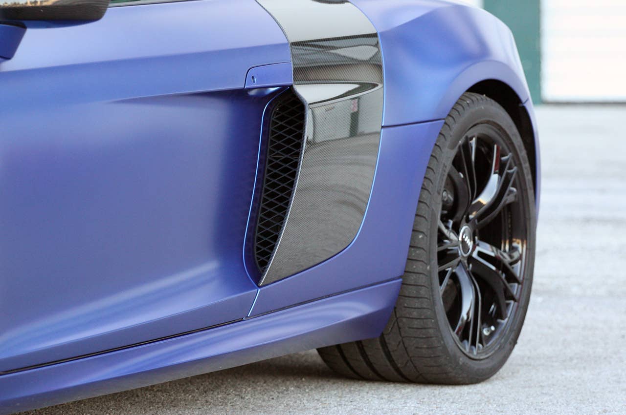 2014 Audi R8 V10 Plus side intake