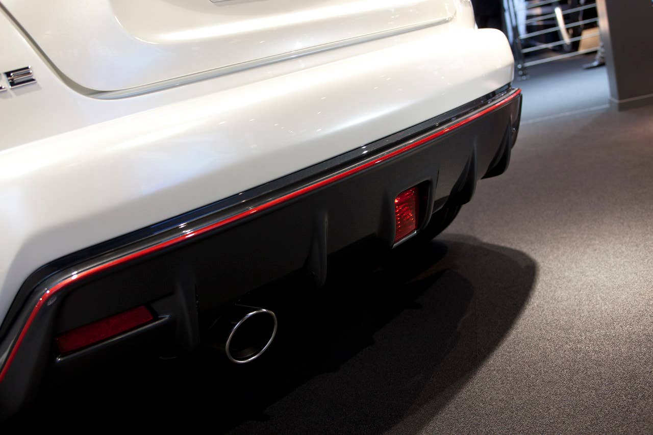 2013 Nissan Juke Nismo: Paris 2012 rear diffuser