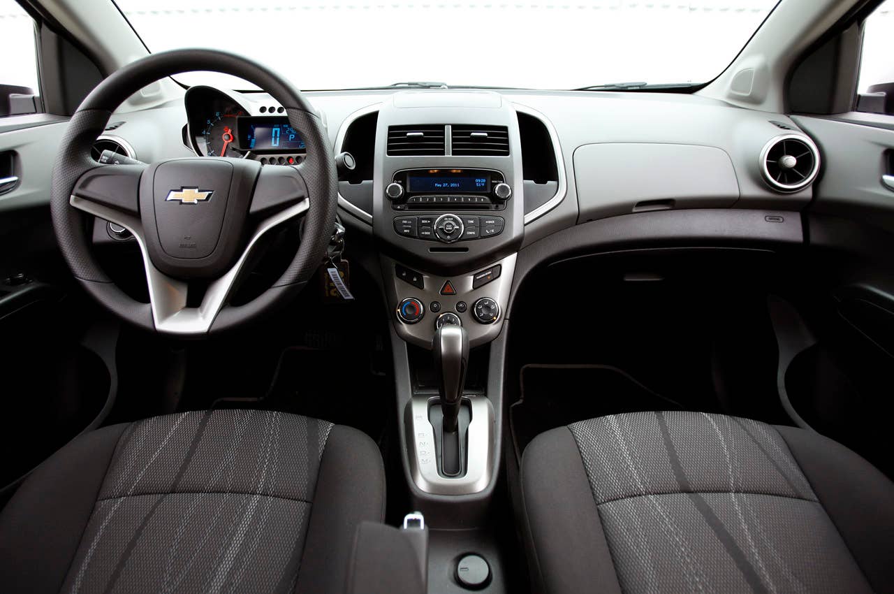 2012 Chevrolet Sonic interior