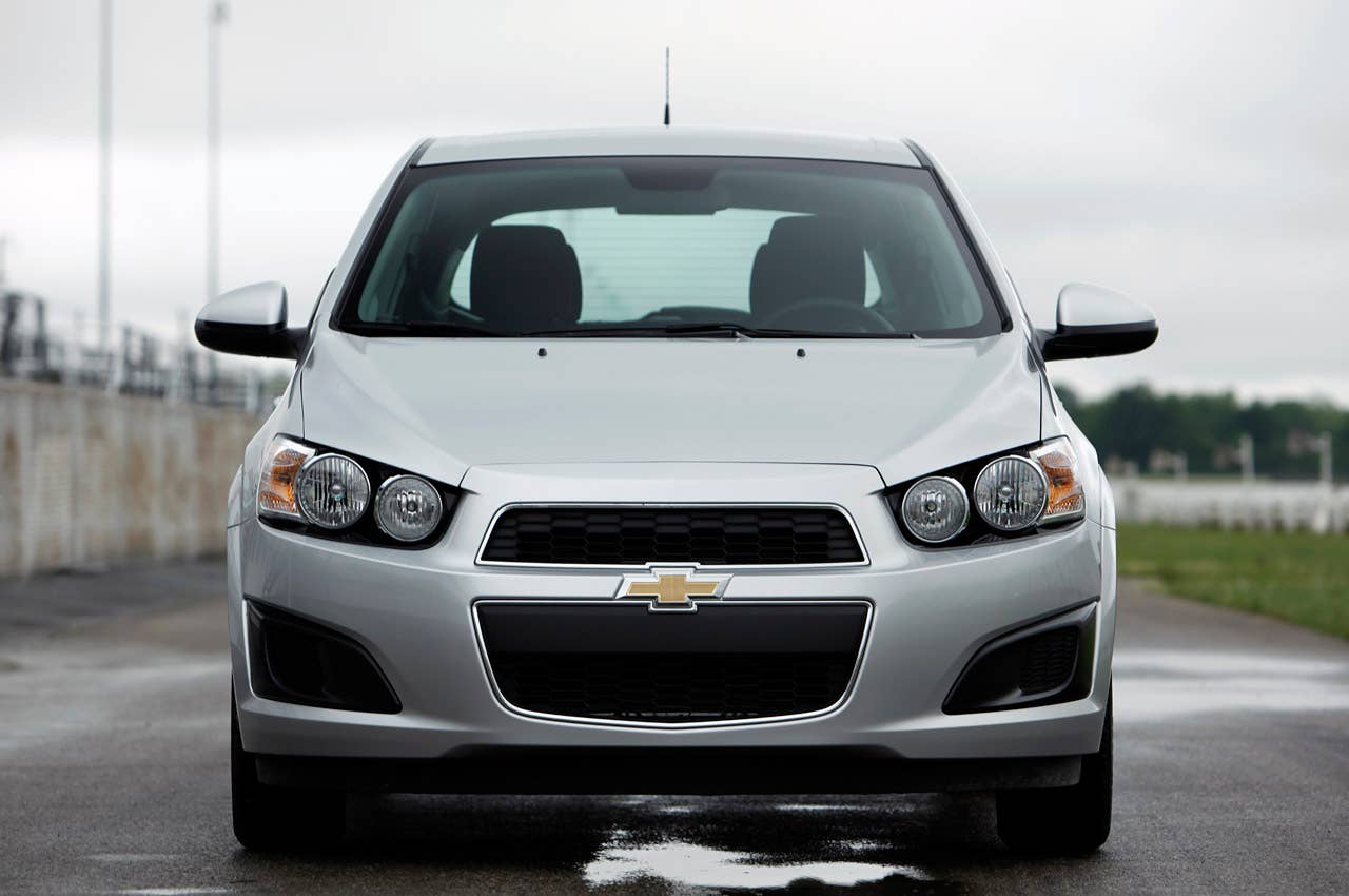 2012 Chevrolet Sonic front view