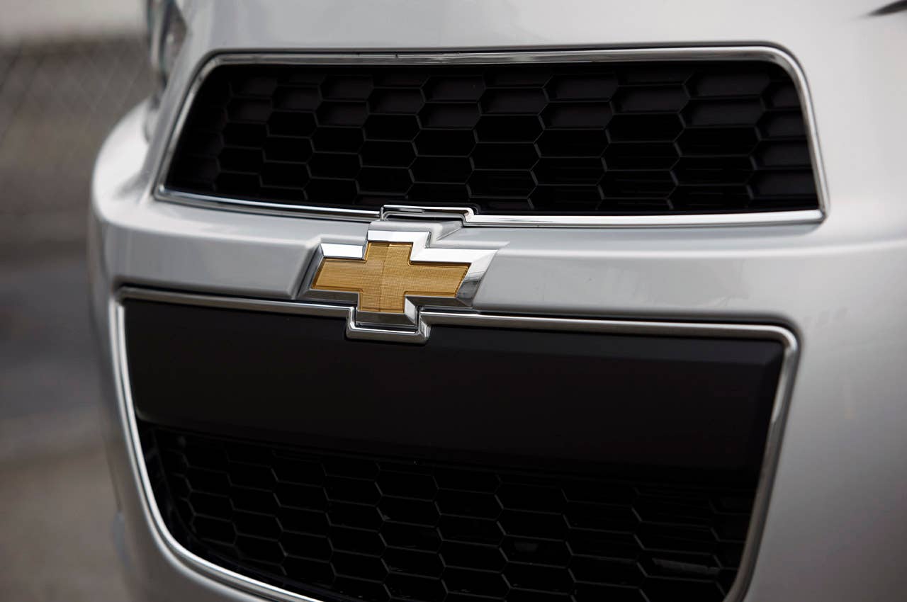 2012 Chevrolet Sonic grille