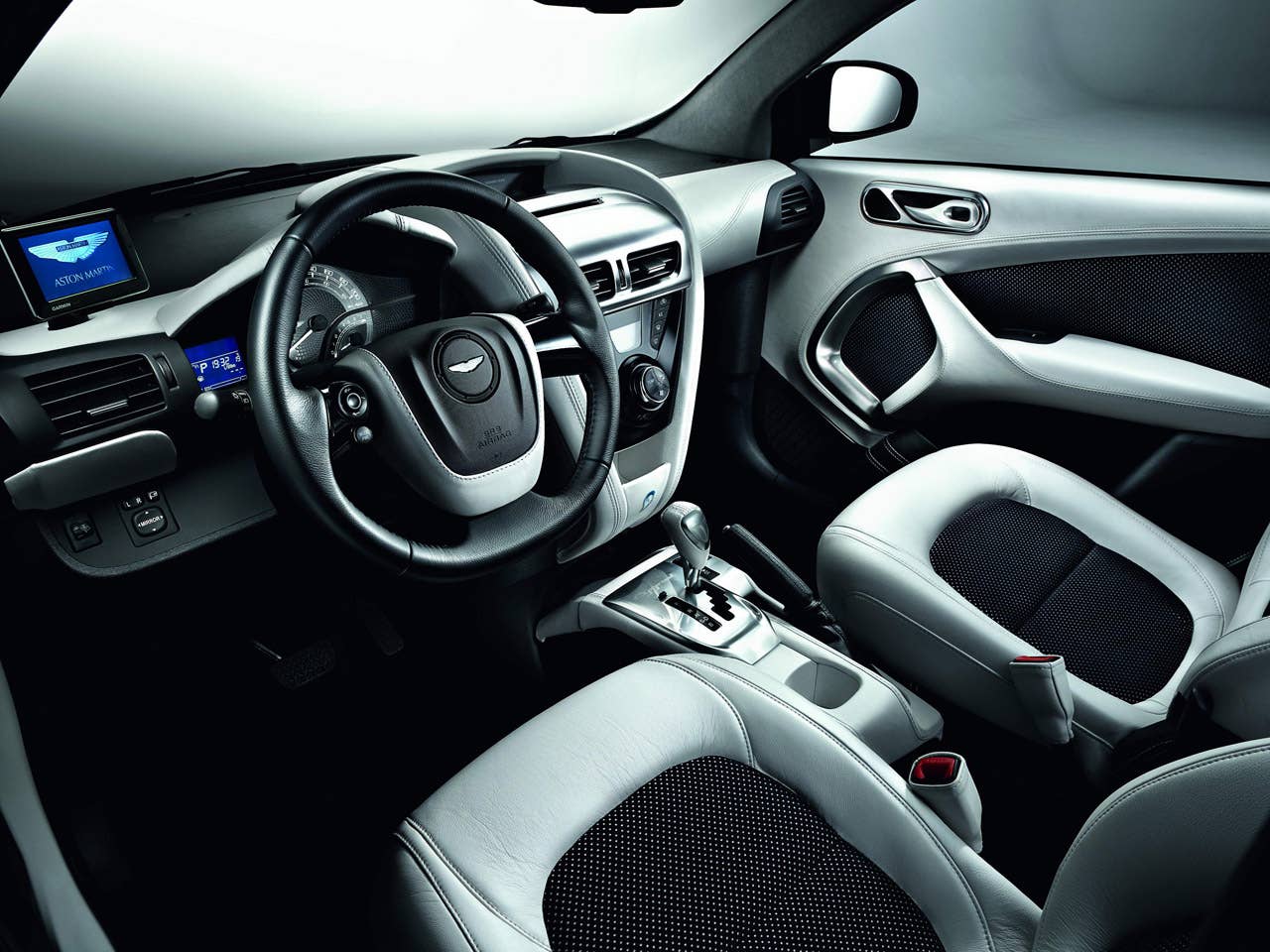 Aston Martin Cygnet Launch Edition White interior