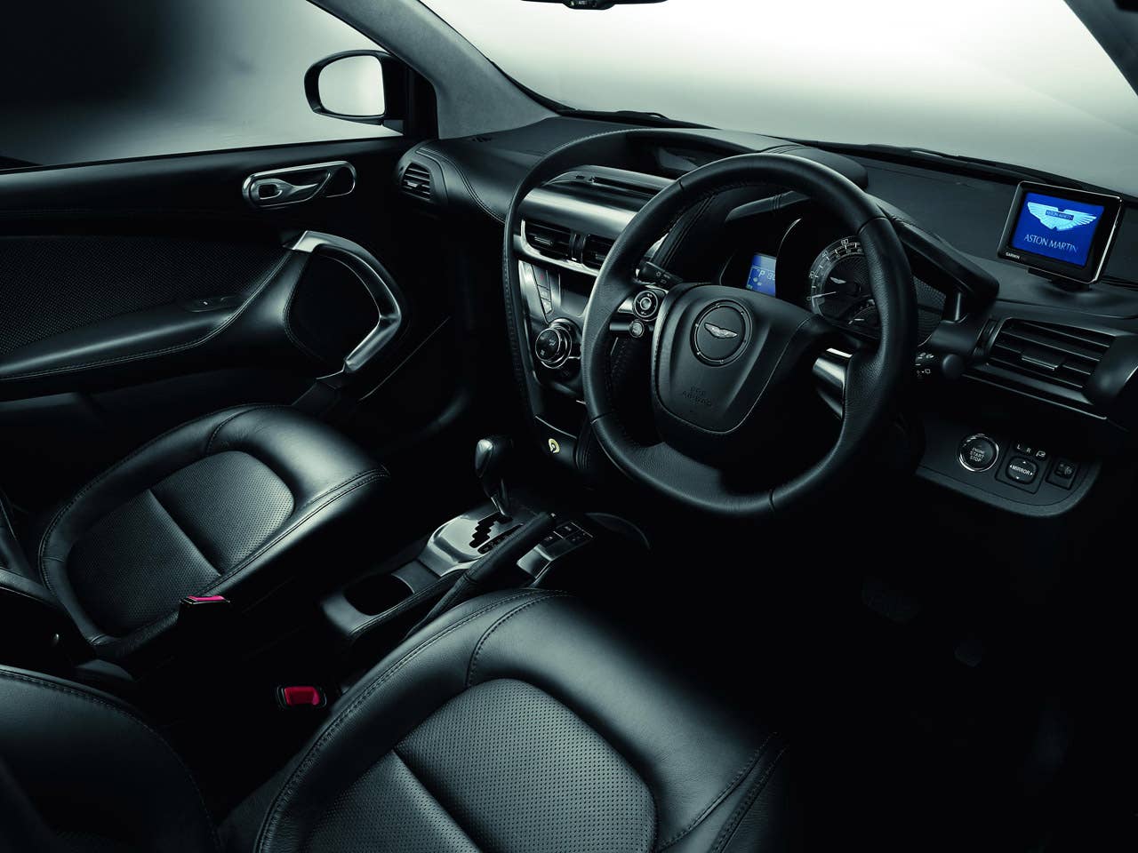 Aston Martin Cygnet Launch Edition Black interior