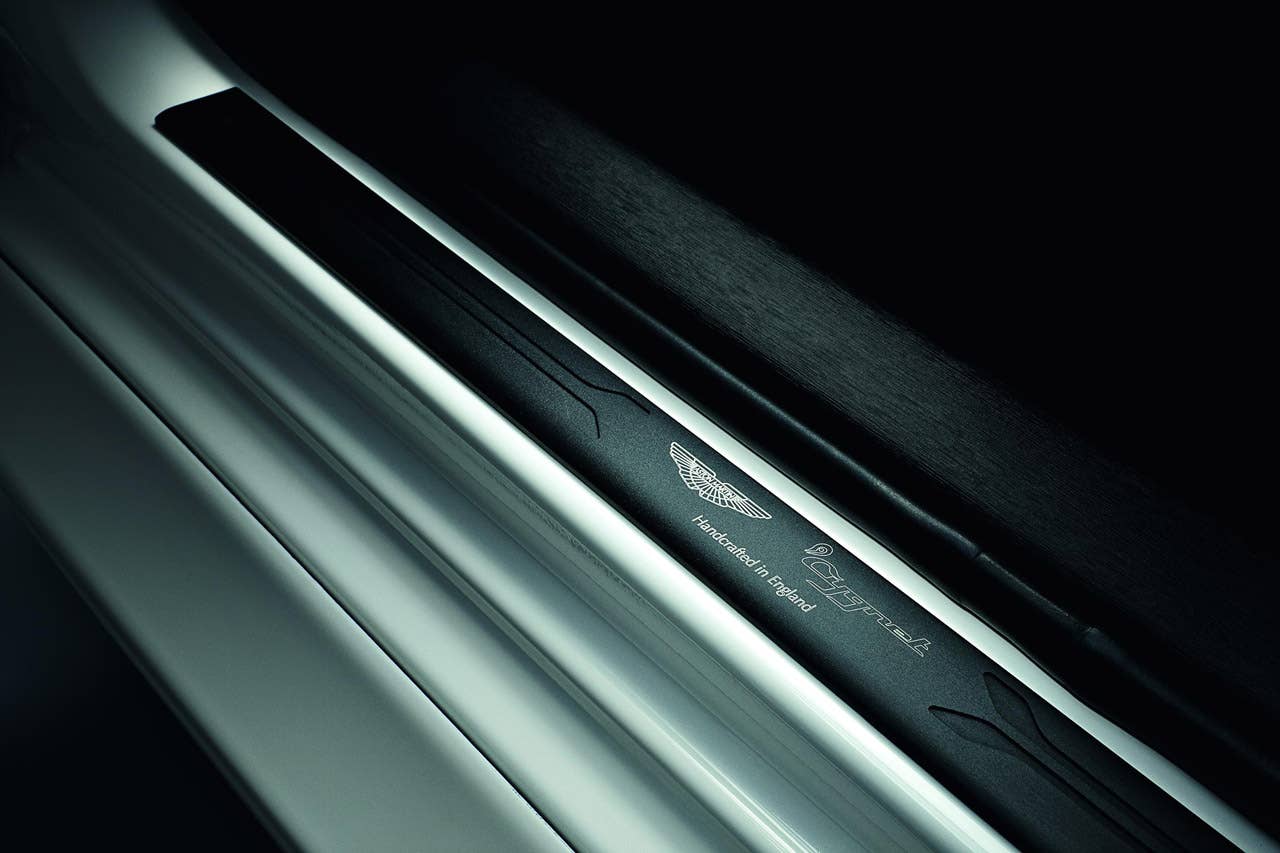 Aston Martin Cygnet Launch Edition sill