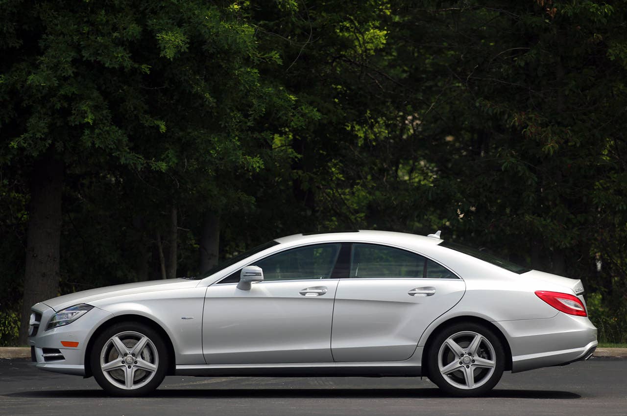 2012 Mercedes-Benz CLS550 side view