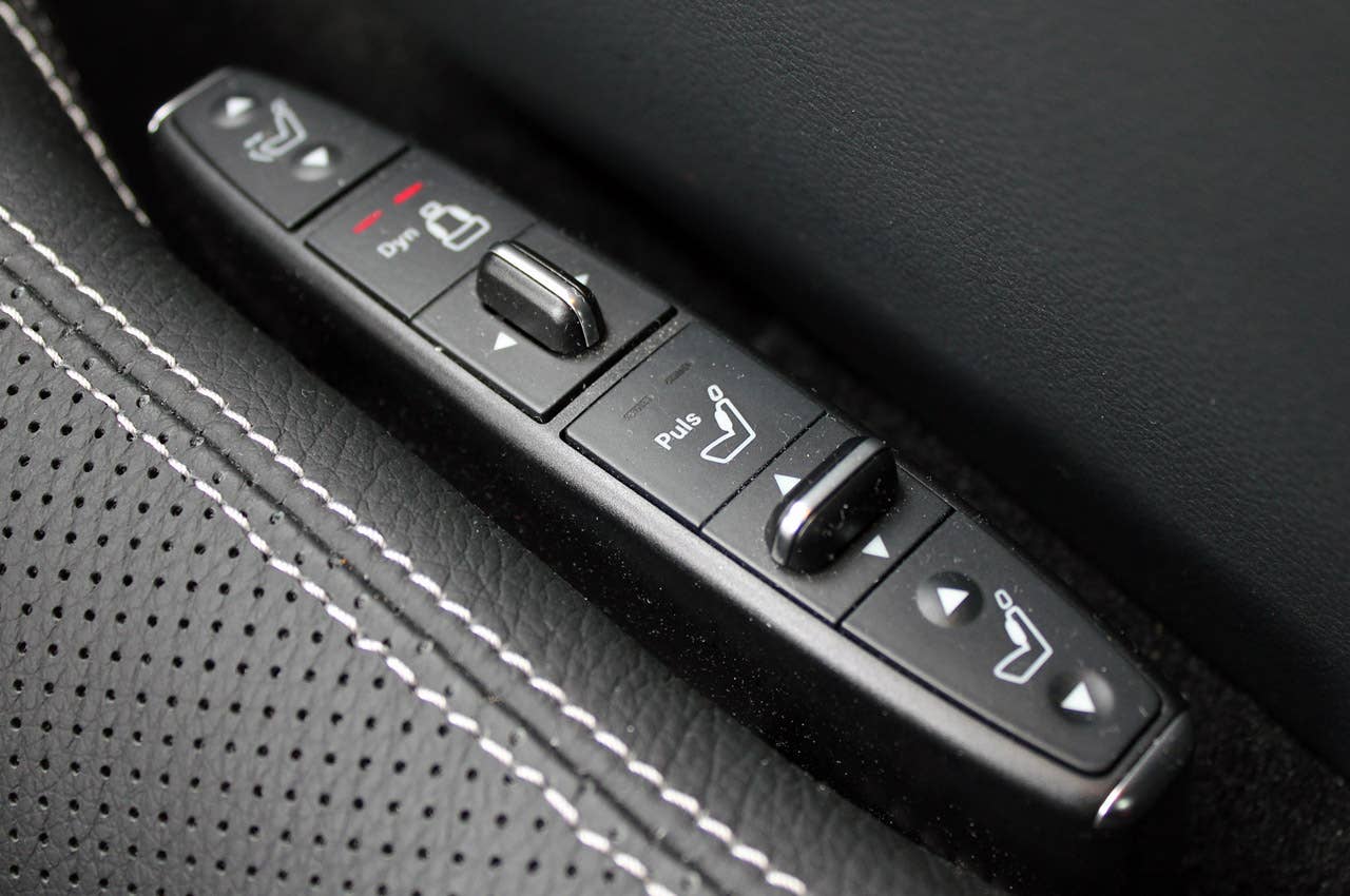 2012 Mercedes-Benz CLS550 seat controls