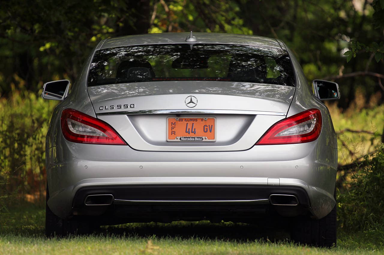 2012 Mercedes-Benz CLS550 rear view