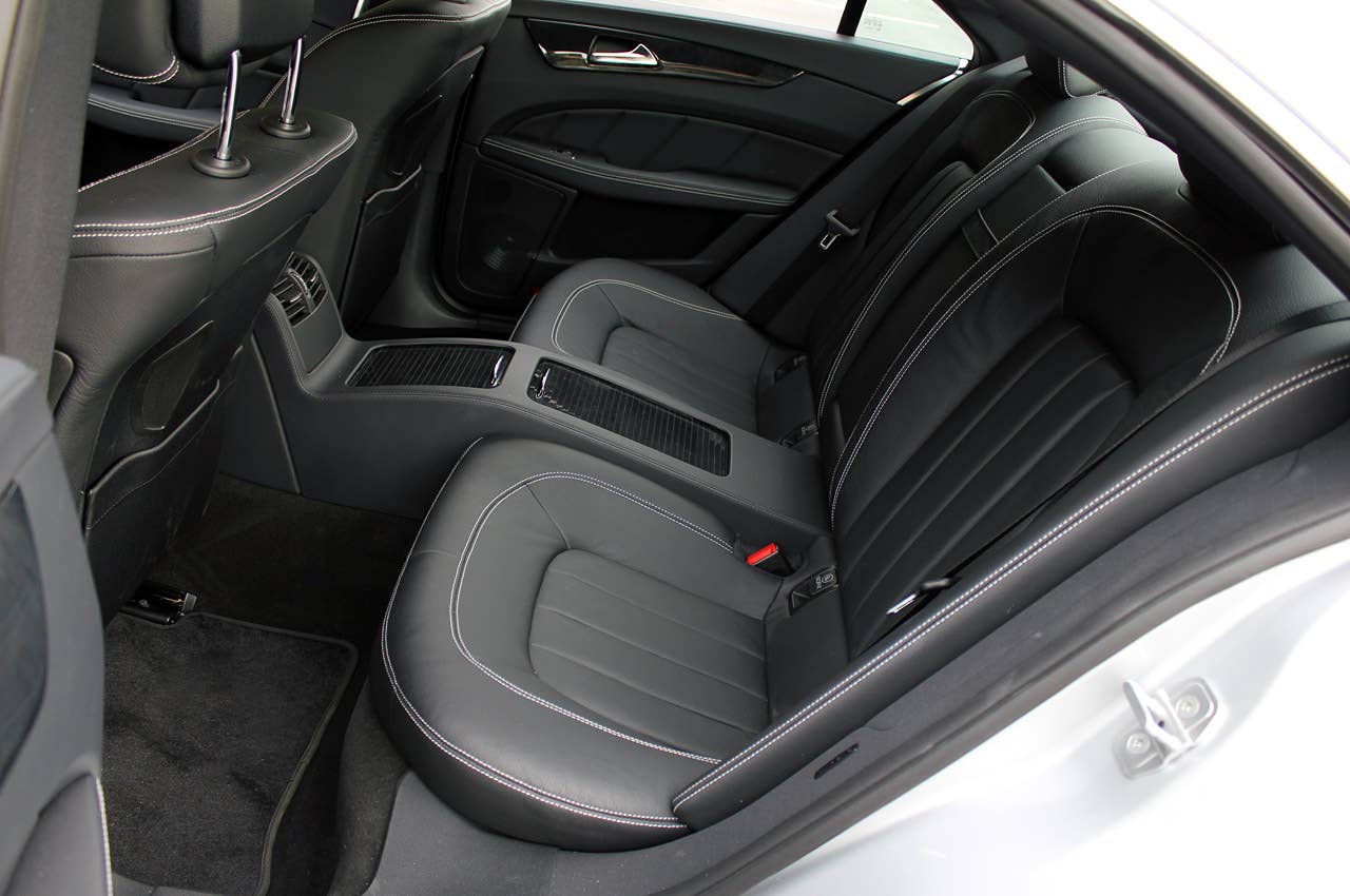 2012 Mercedes-Benz CLS550 rear seats