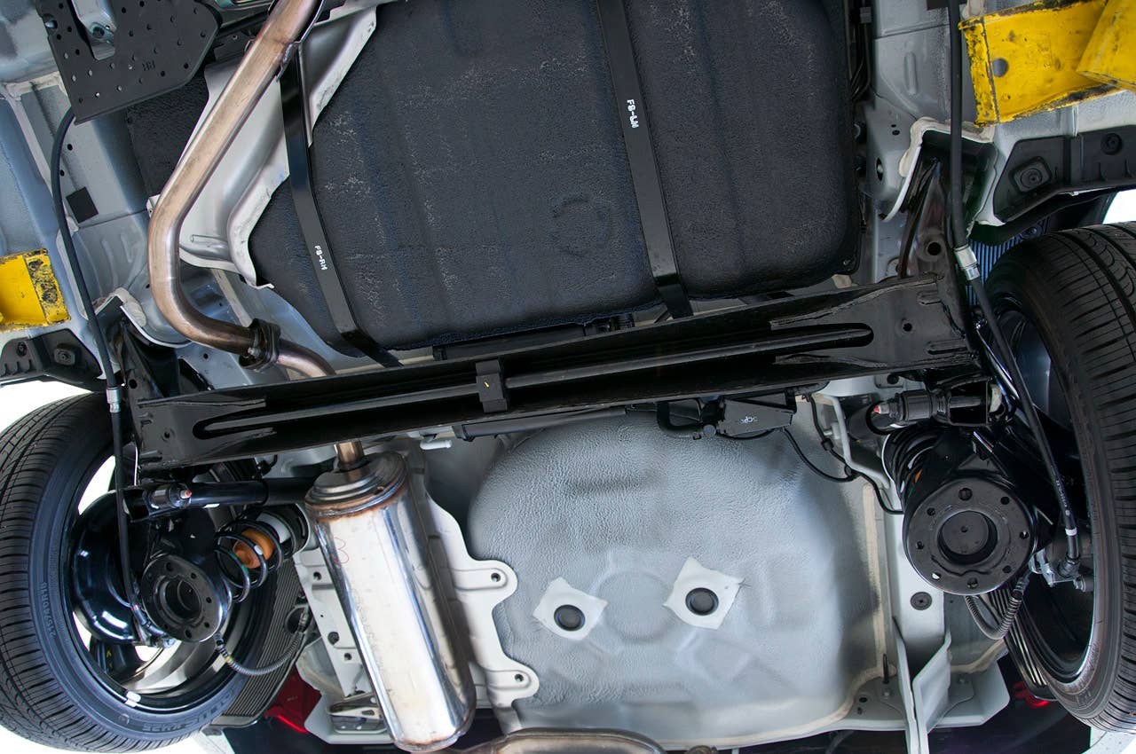 2012 Hyundai Veloster rear suspension