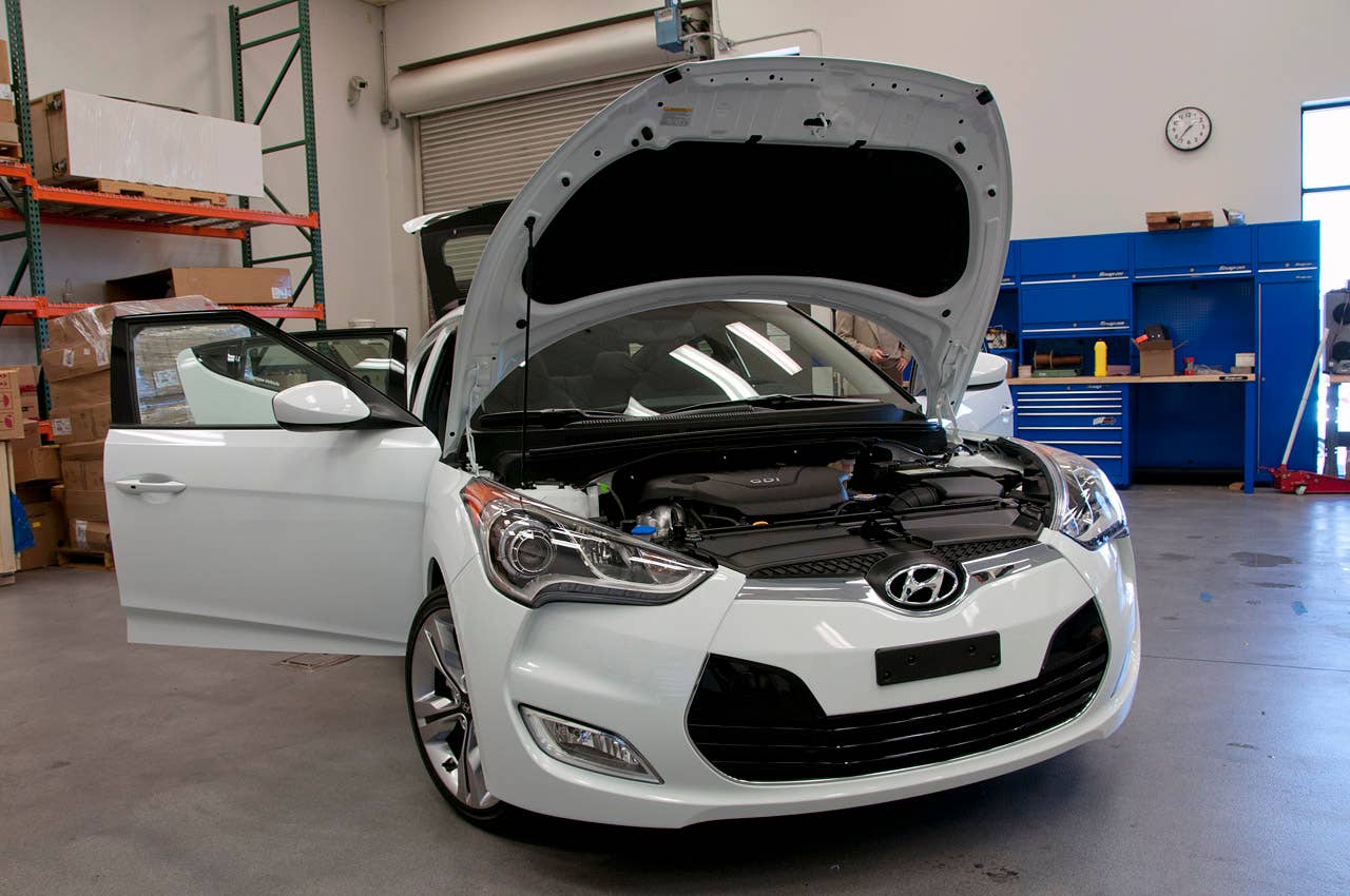 2012 Hyundai Veloster front view