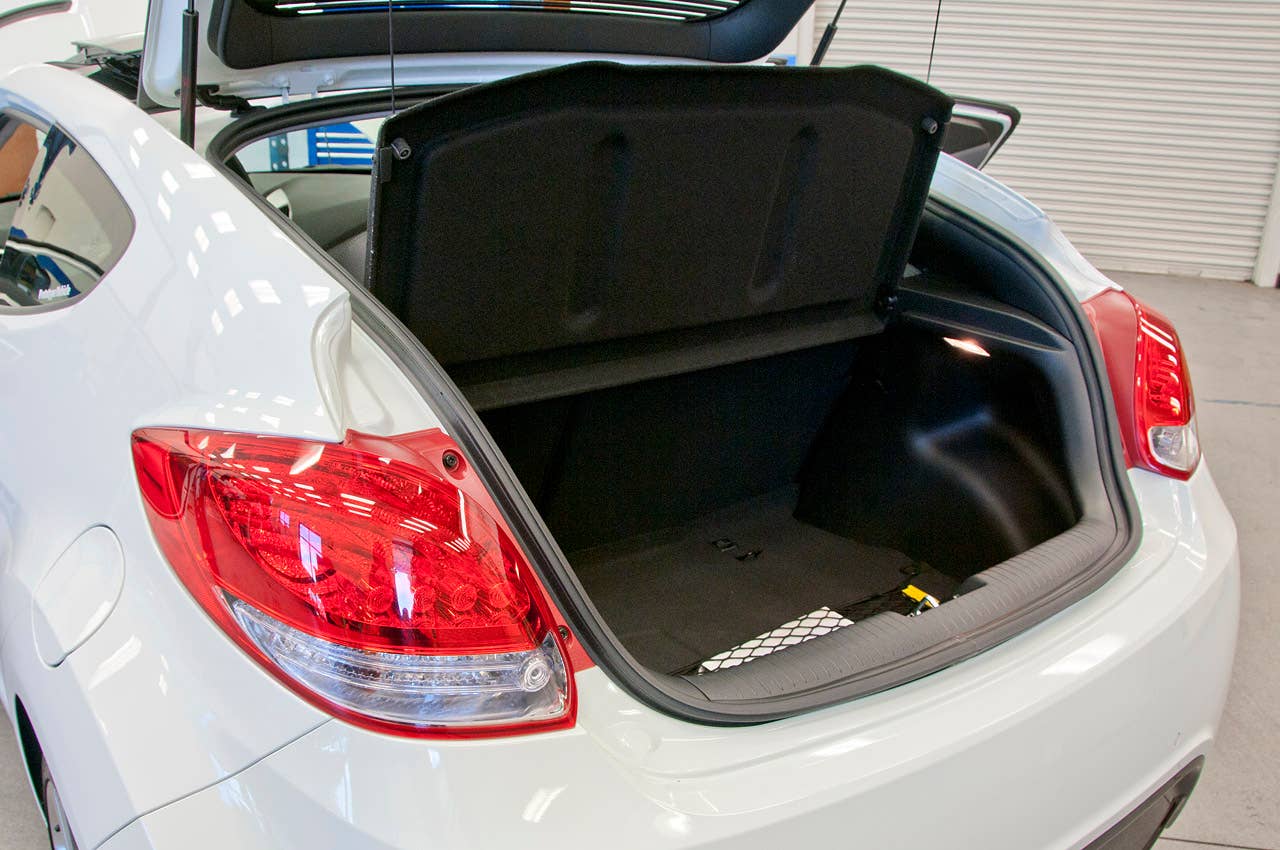 2012 Hyundai Veloster rear hatch