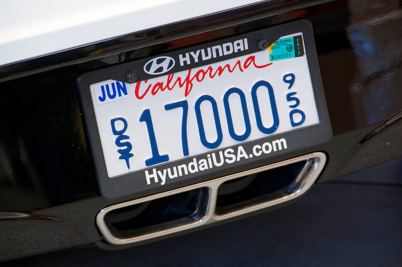 2012 Hyundai Veloster exhaust system