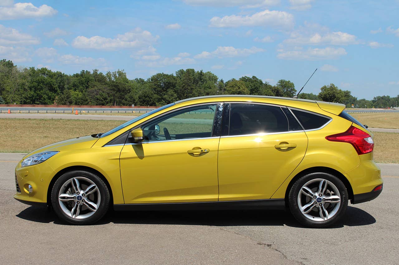 2012 Ford Focus 1.0-liter EcoBoost side view