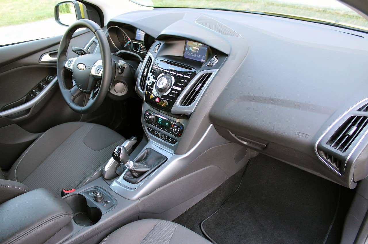 2012 Ford Focus 1.0-liter EcoBoost interior