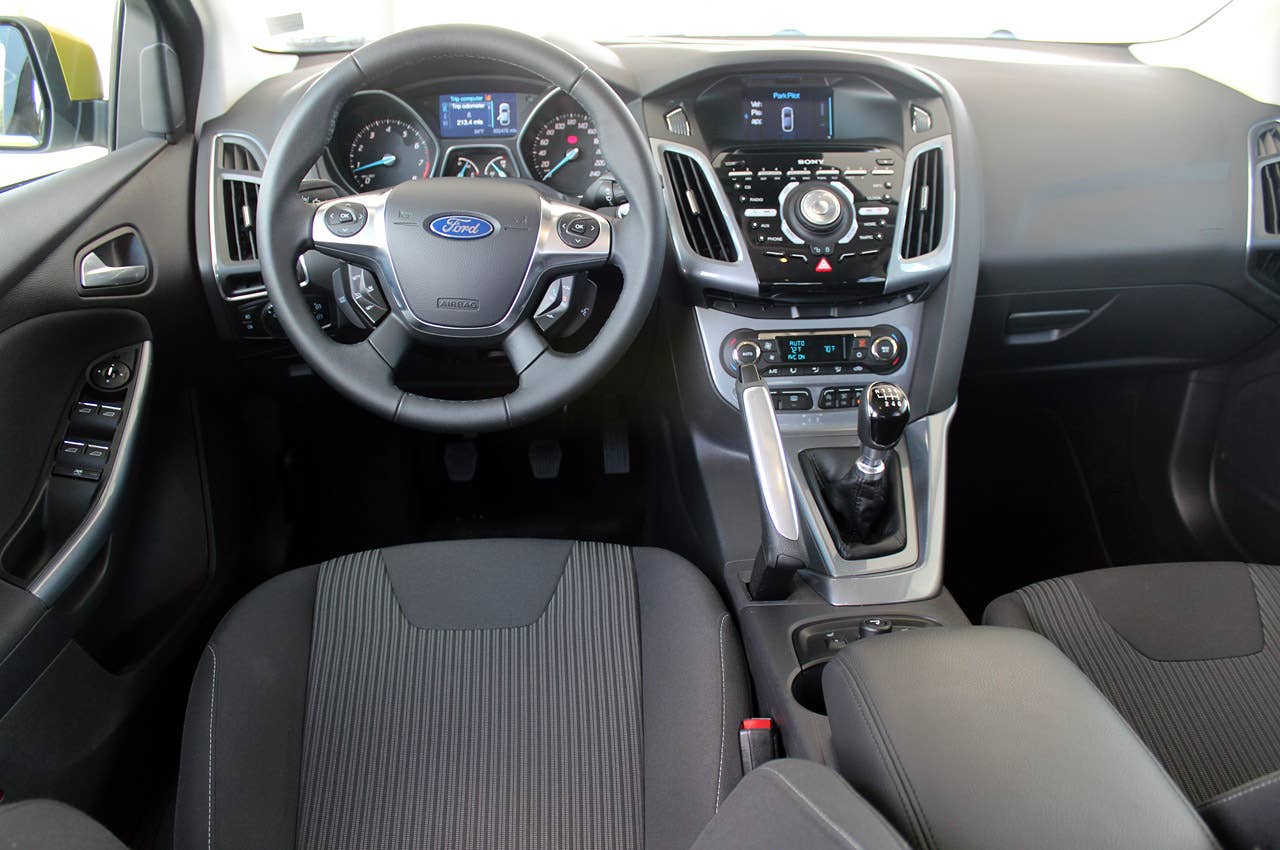 2012 Ford Focus 1.0-liter EcoBoost interior