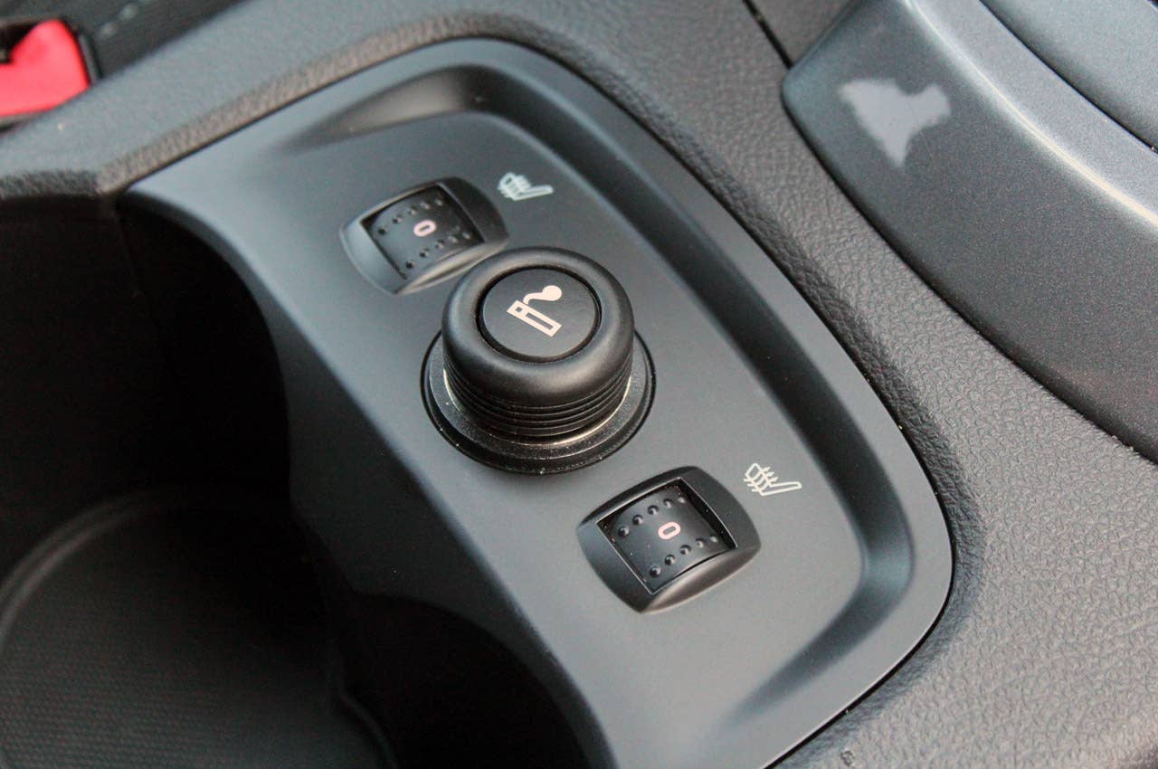 2012 Ford Focus 1.0-liter EcoBoost seat heaters