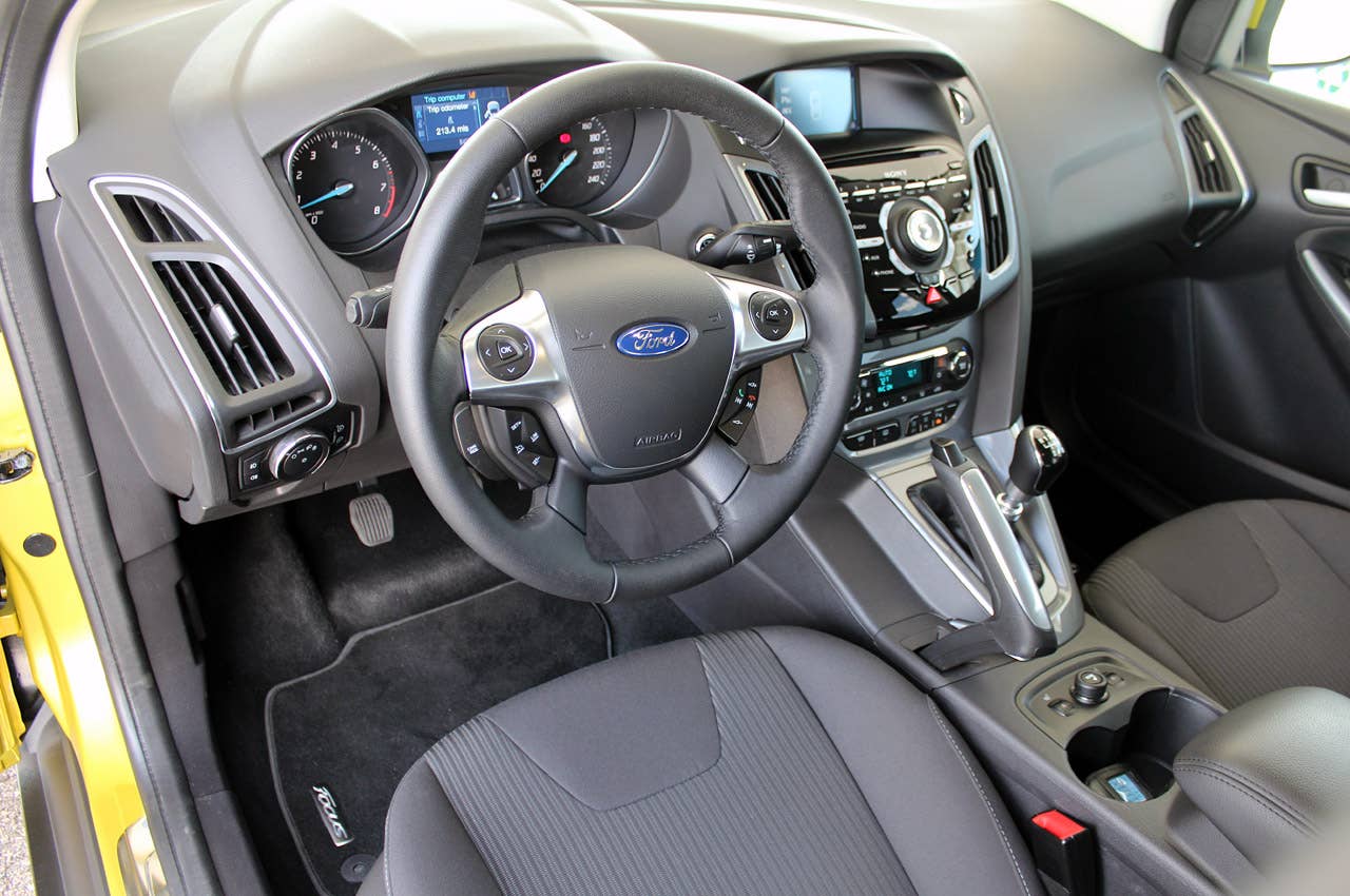 2012 Ford Focus 1.0-liter EcoBoost interior