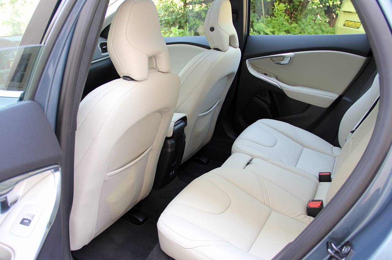 2013 Volvo V40 rear seats