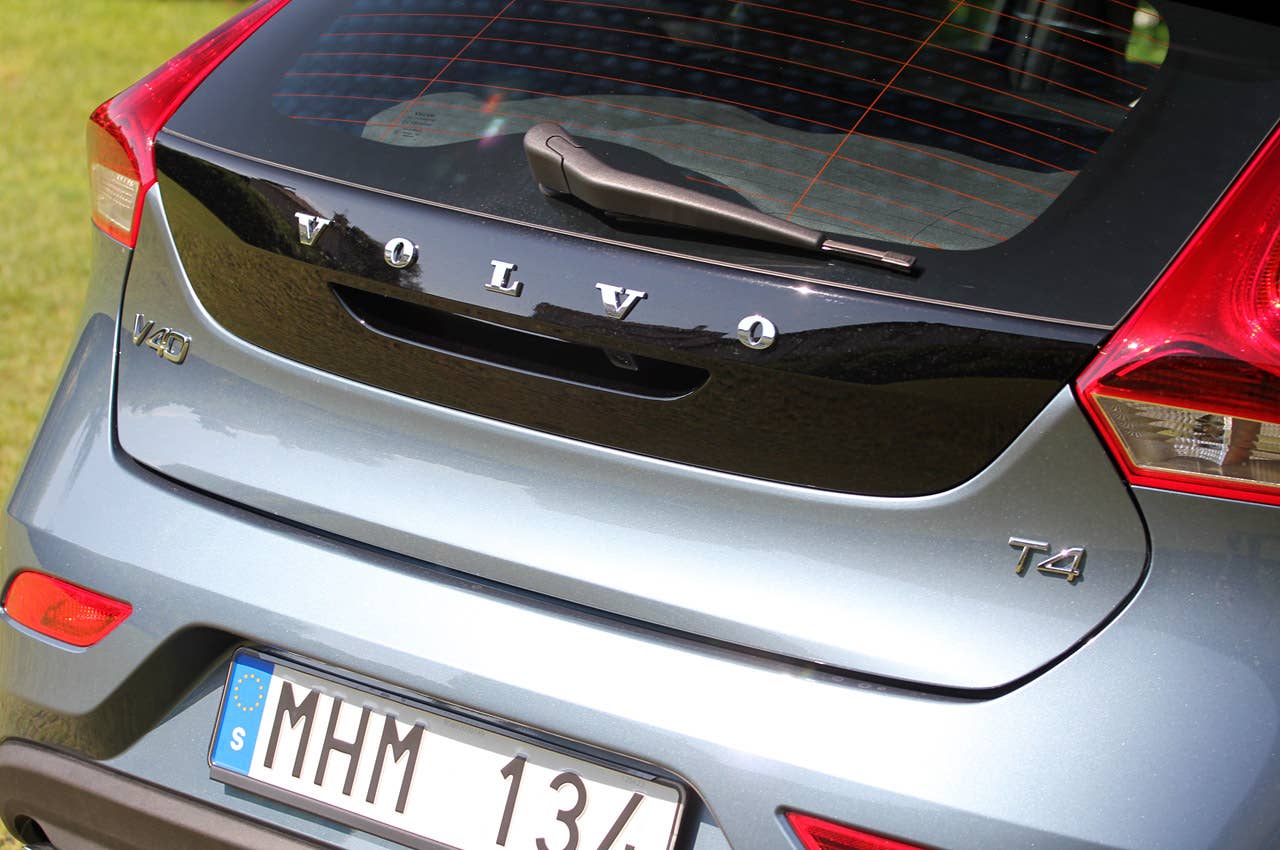2013 Volvo V40 rear hatch
