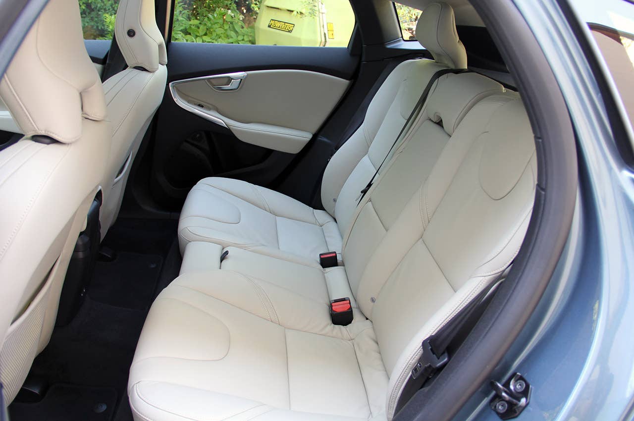 2013 Volvo V40 rear seats