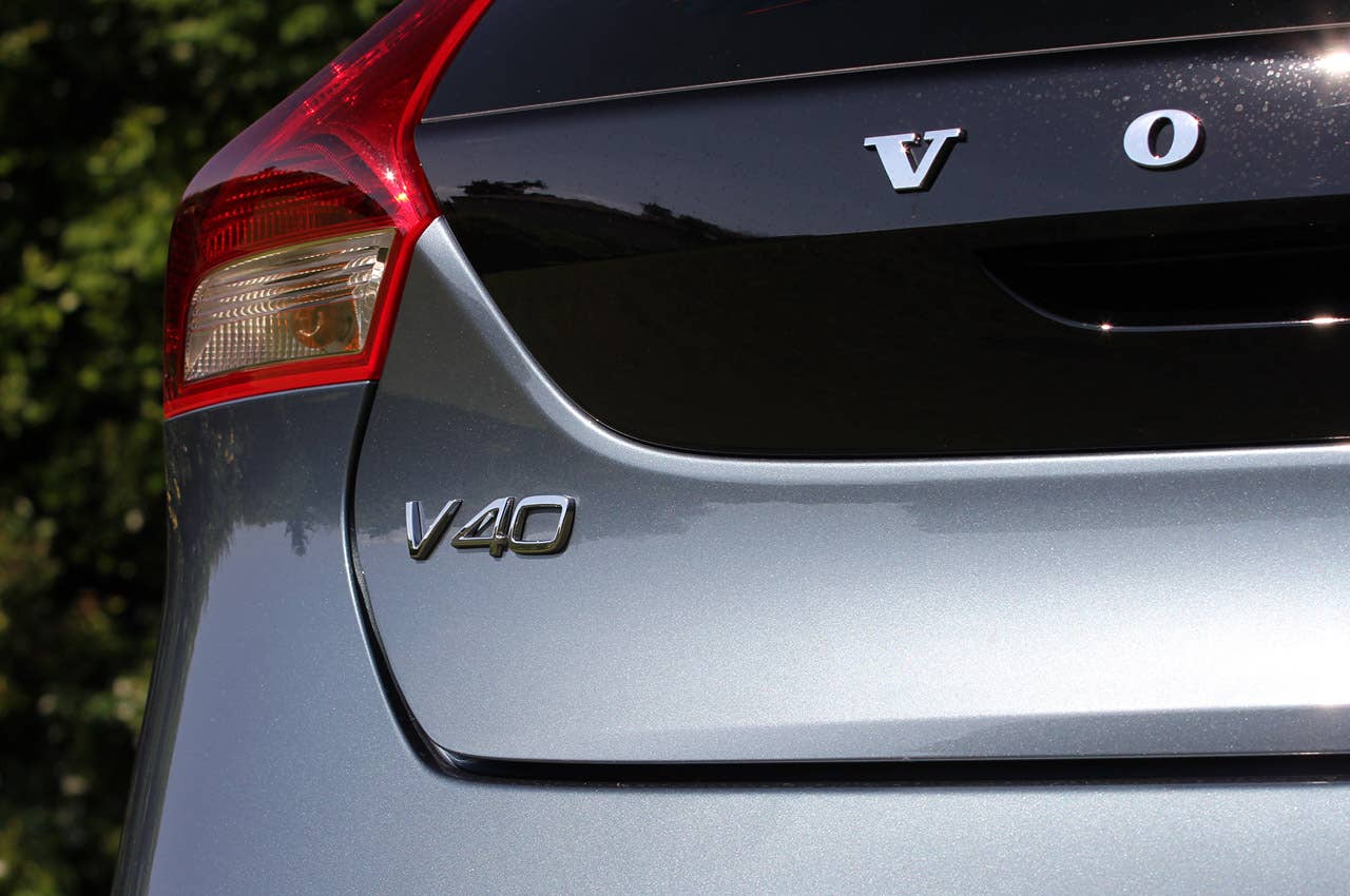 2013 Volvo V40 rear hatch