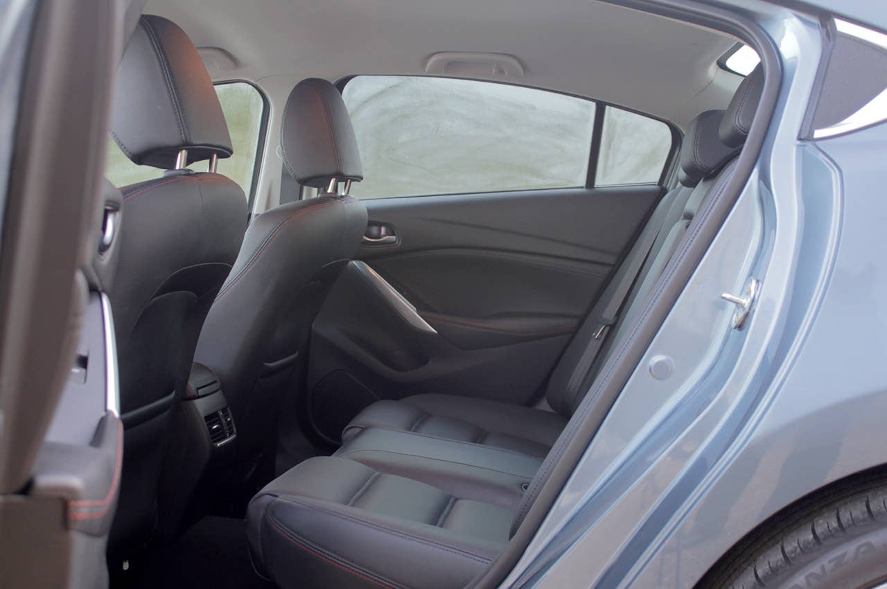 2014 Mazda6 rear seats