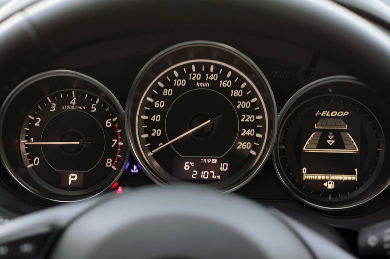 2014 Mazda6 gauges