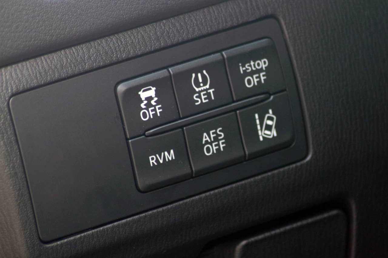 2014 Mazda6 dash controls