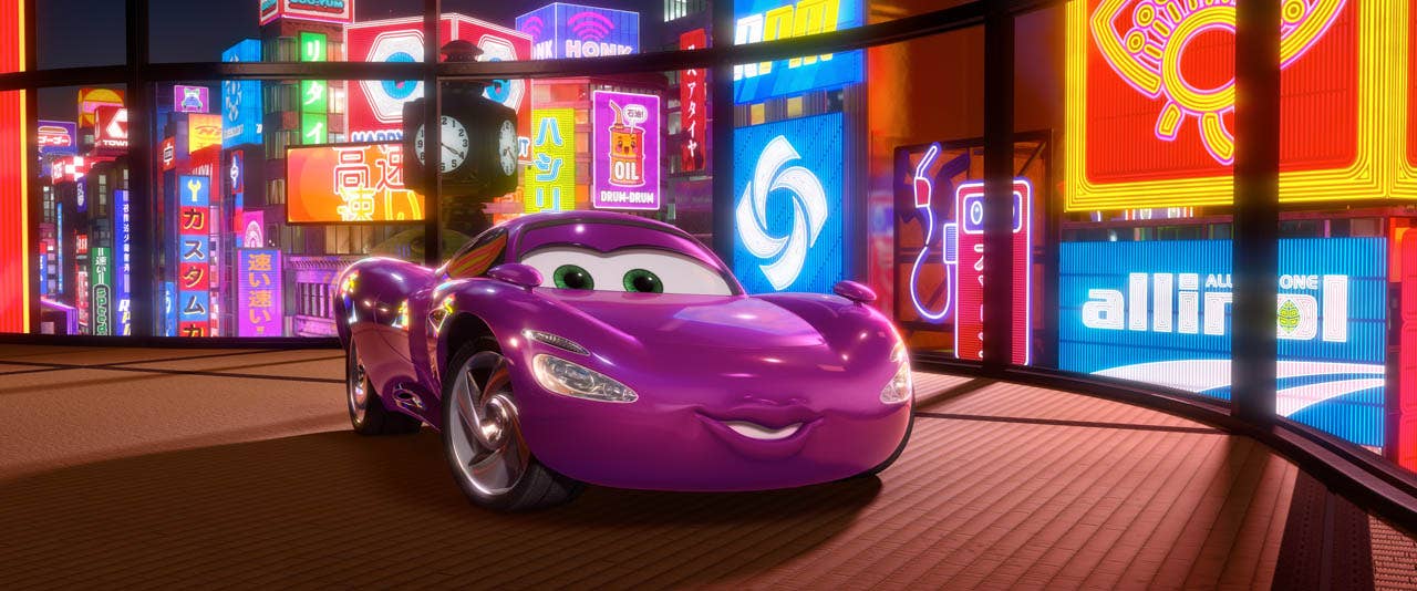 CARS 2: Holley Shiftwell (voice by Emily Mortimer)
