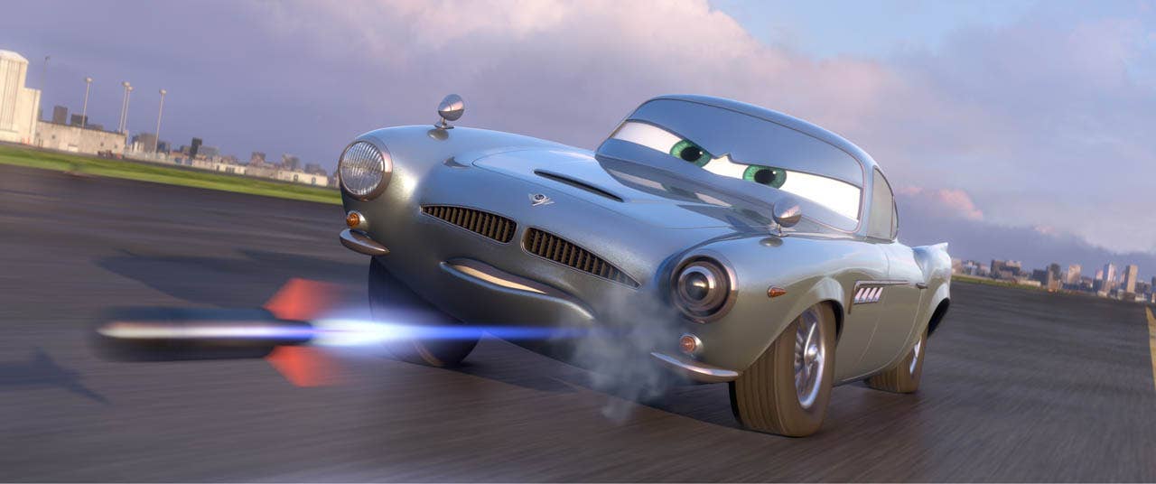 CARS 2: Finn McMissile (voice by Michael Caine)