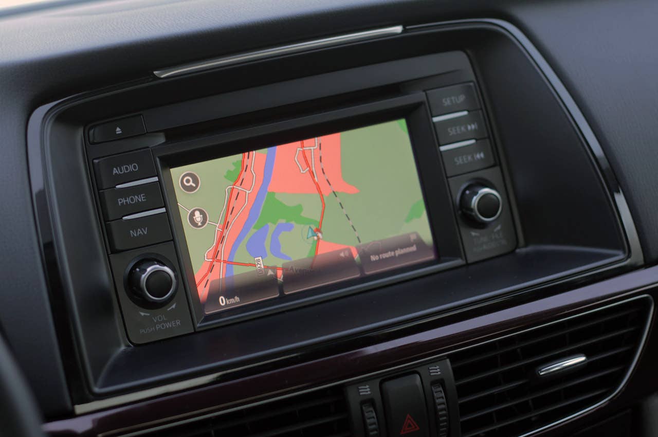 2014 Mazda6 navigation system
