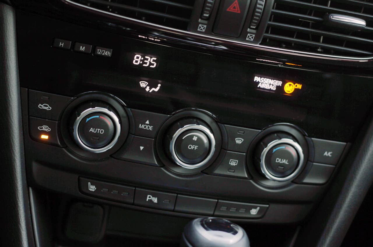 2014 Mazda6 climate controls
