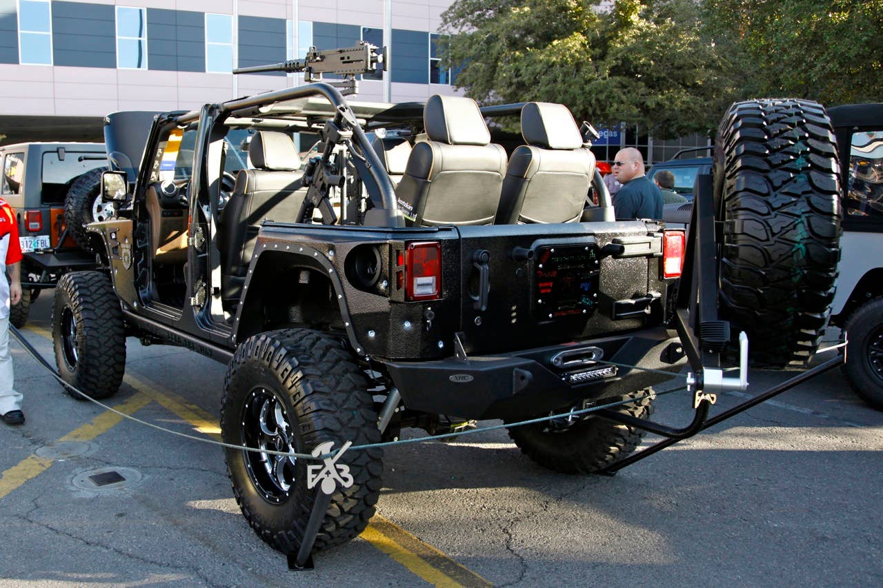 SEMA 2011: Call of Duty Wrangler replica
