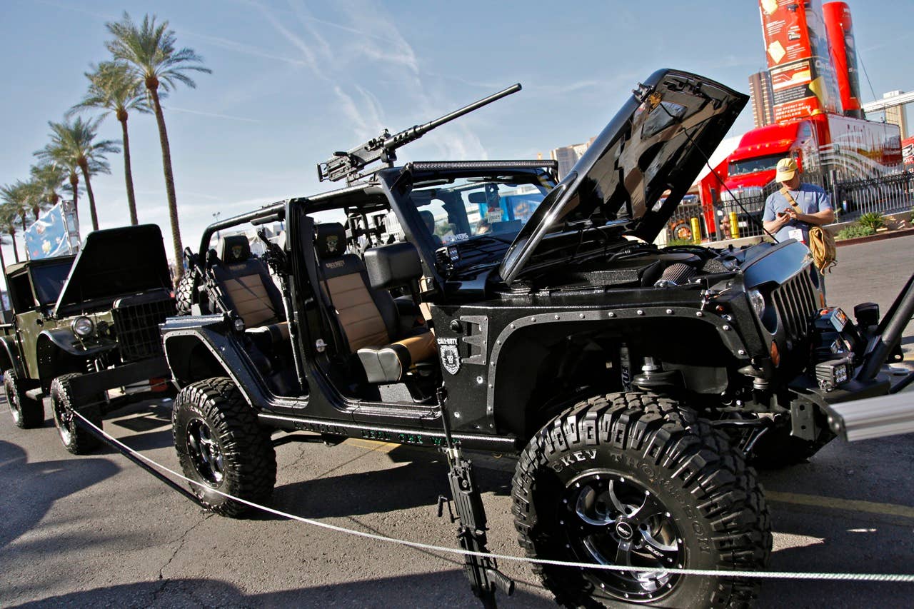 SEMA 2011: Call of Duty Wrangler replica