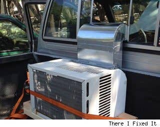 This DIY air conditioning system probably was a life-saver this summer during those record heat waves.  There I Fixed It