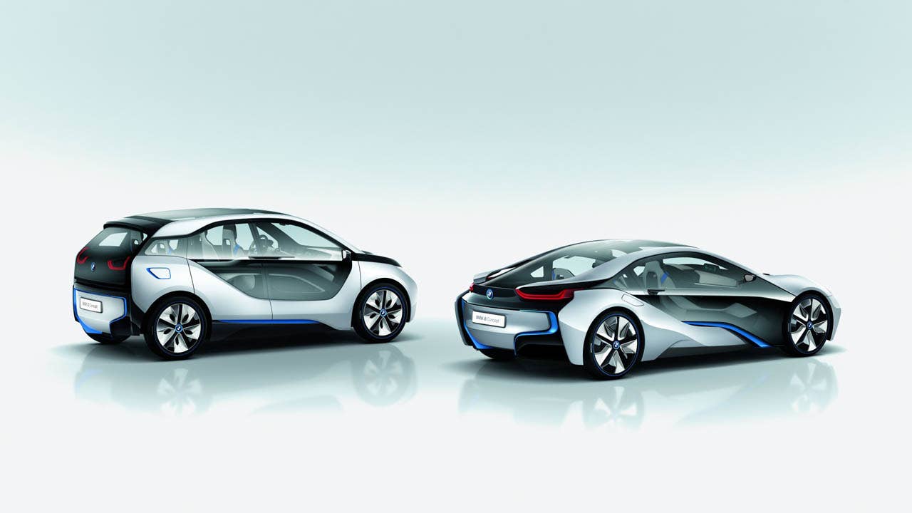BMW i3 Concept and BMW i8 Concept (07/2011)