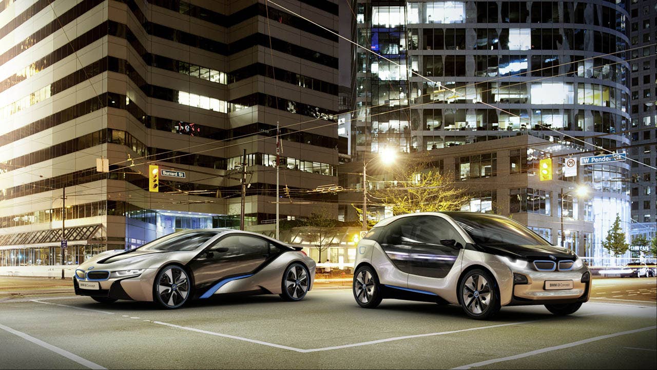 BMW i3 Concept and BMW i8 Concept (07/2011)